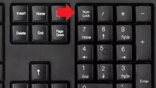 Zašto brojevi na tastaturi na desnoj strani ne rade?