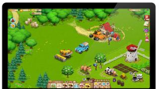 مزرعه خانوادگی در کامپیوتر بازی مزرعه ویندوز 7 ultimate