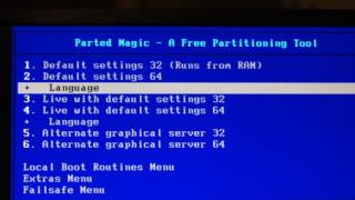 Parted Magic – мощный программный пакет для работы с разделами дисков и не только А это не полный список возможностей